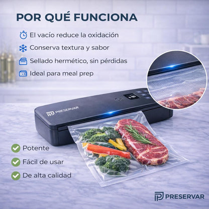 Preservar - Envasadora al Vacío para Alimentos