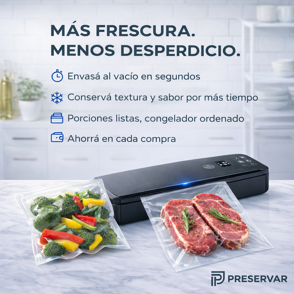 Preservar - Envasadora al Vacío para Alimentos